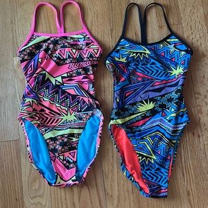 Girls TYR competitive swimsuits